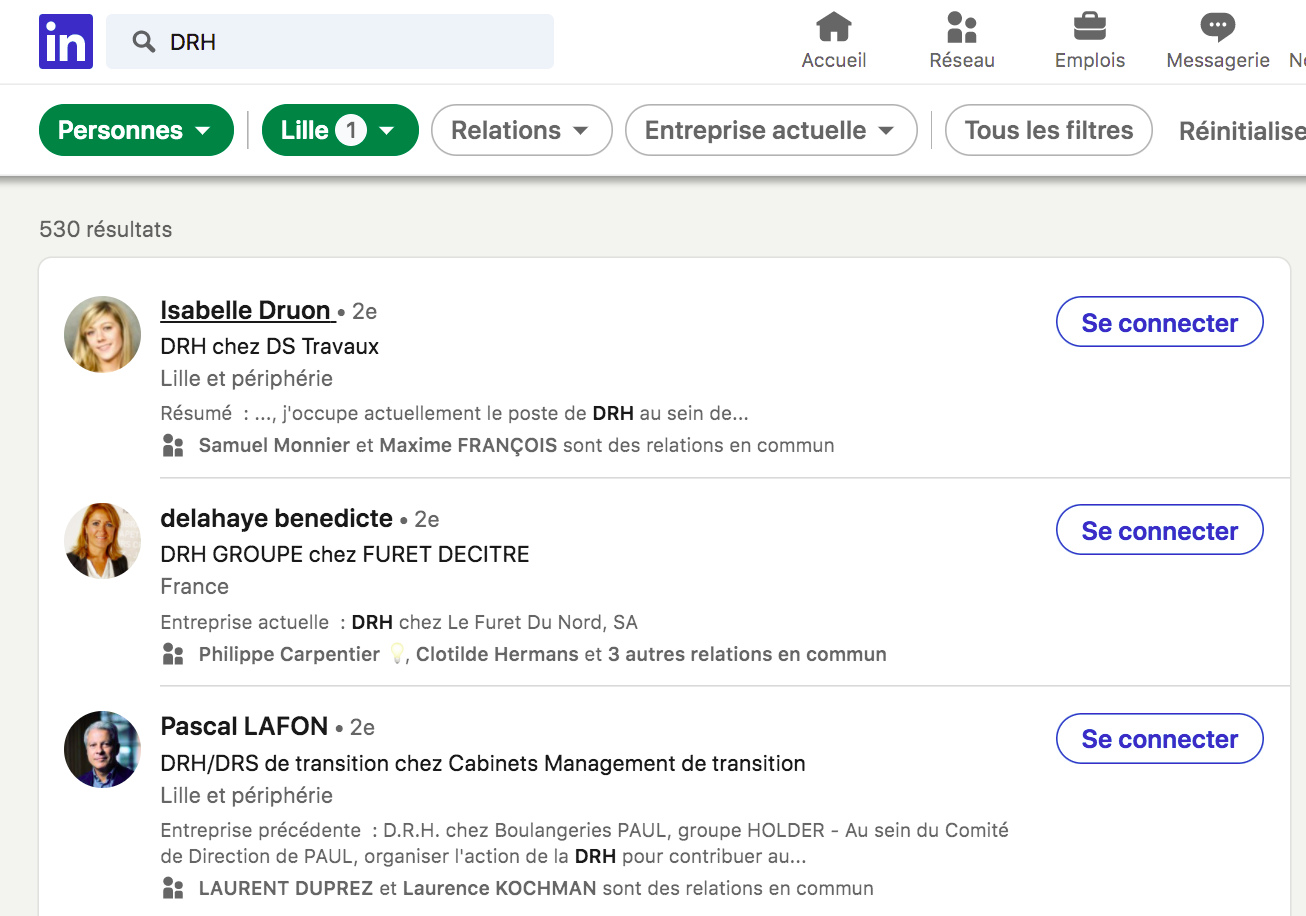 Créer un post LinkedIn de recherche d