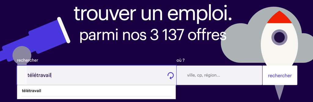 trouver un emploi en télétravail sur Expectra